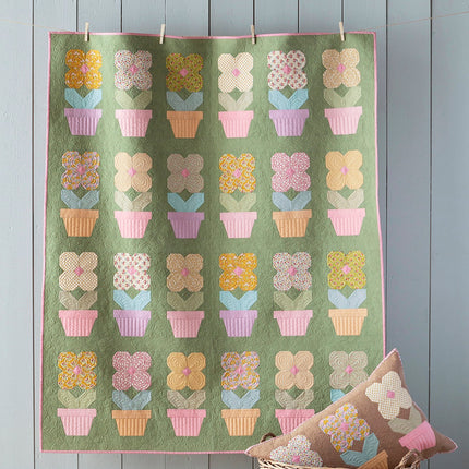 Tilda Creating Memories | Potted Flowers Quilt Kit -