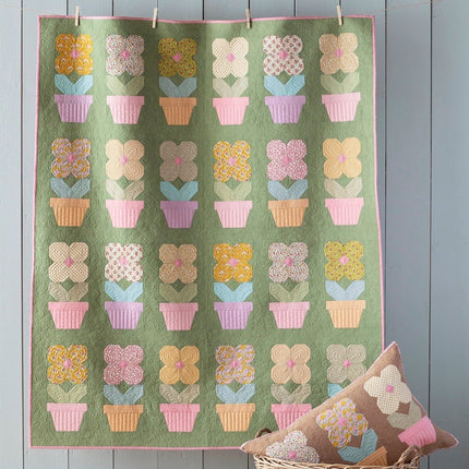 Tilda Creating Memories | Potted Flowers Quilt Kit -