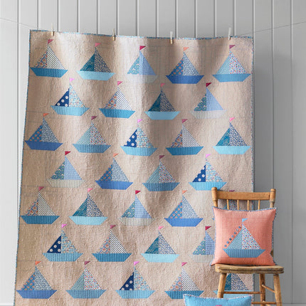 Tilda Creating Memories | Sailboat Quilt Kit -