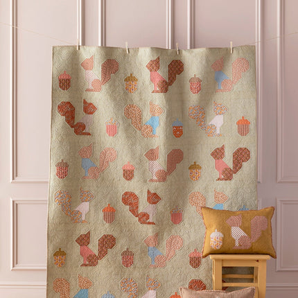 Tilda Creating Memories | Squirrel Pillow Kit | Mustard -