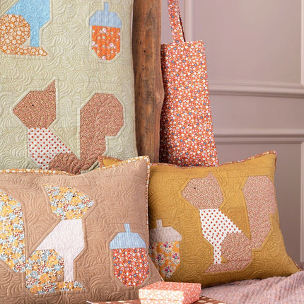 Tilda Creating Memories | Squirrel Pillow Kit | Mustard -
