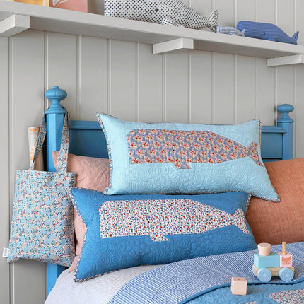 Tilda Creating Memories | Whale Pillow Kit | Dark Blue Tiny Dot -