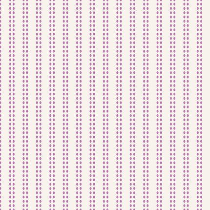 Tilda Fabrics | Tea Towel Basics | Brownie Stripes | Plum - TD130070