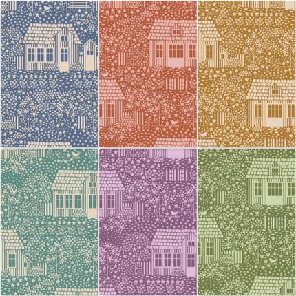 Tilda Hometown - My Neighbourhood - Fat Quarter Pack (6) -