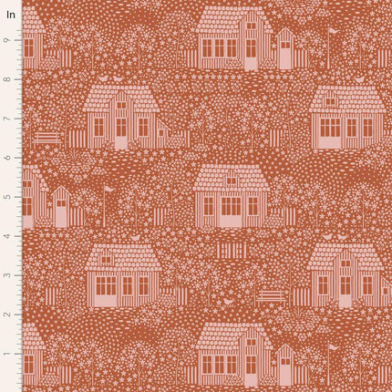 Tilda Hometown - My Neighbourhood - Rust -