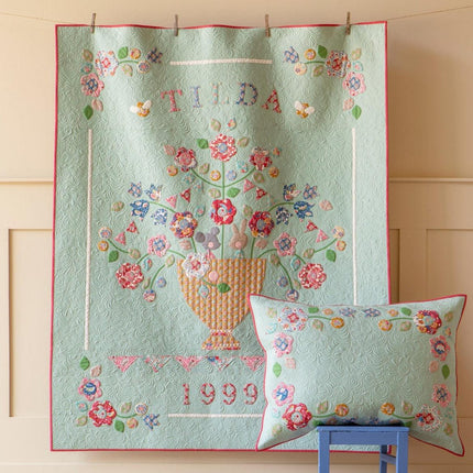 Tilda Jubilee Fabric | Birthday Quilt Kit | Sage -