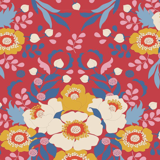 Tilda Jubilee Fabric | Fat Quarter Pack | Red (5) - TD300182