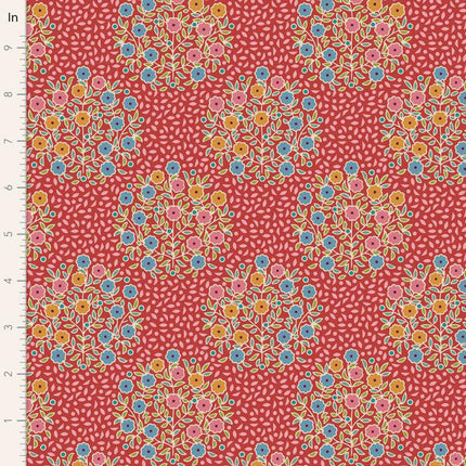 Tilda Pie In The Sky - Confetti - Red - 100493