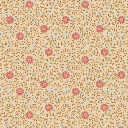 Tilda Sanctuary Fabric | Fat Quarter Pack | Caramel / Ochre (5) | Pre Order October - TD300197