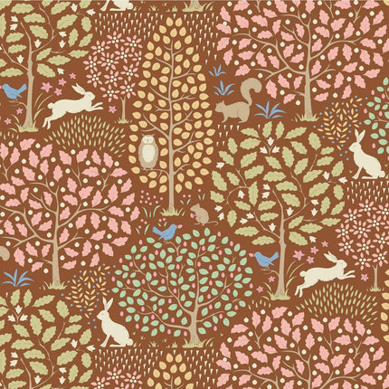 Tilda Sanctuary Fabric | Fat Quarter Pack | Caramel / Ochre (5) | Pre Order October - TD300197