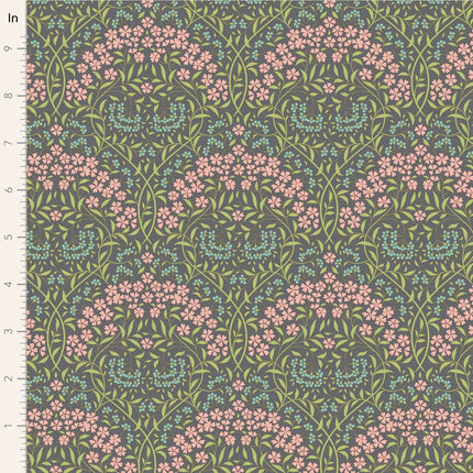 Tilda Sanctuary Fabric | Larissa | Grey Green | Pre Order October - TD100580