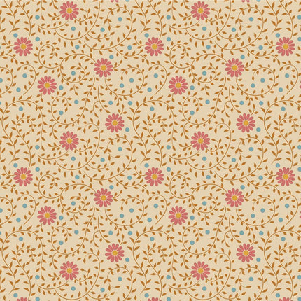 Tilda Sanctuary Fabric | METRE Pack | Caramel / Ochre (5) | Pre Order October - 
