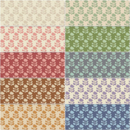 Tilda Sanctuary Fabric | METRE Pack | Mira Blenders (10) | Pre Order October - 