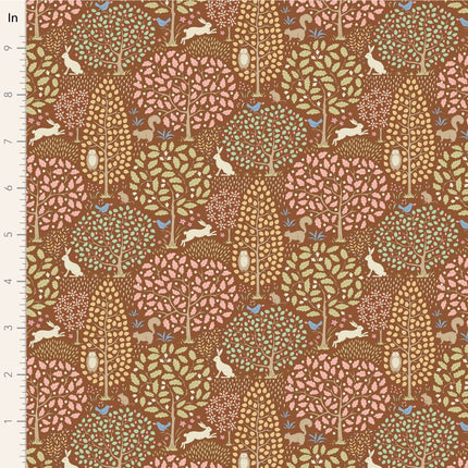 Tilda Sanctuary Fabric | Sanctuary | Caramel | Pre Order October - TD100567