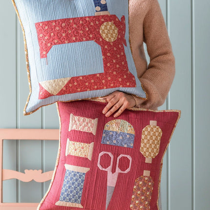 Tilda Sanctuary | Make Do & Mend Pillow Kit | Burgundy | Pre Order October - 