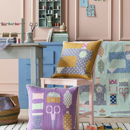 Tilda Sanctuary | Make Do & Mend Pillow Kit | Mustard | Pre Order October - 