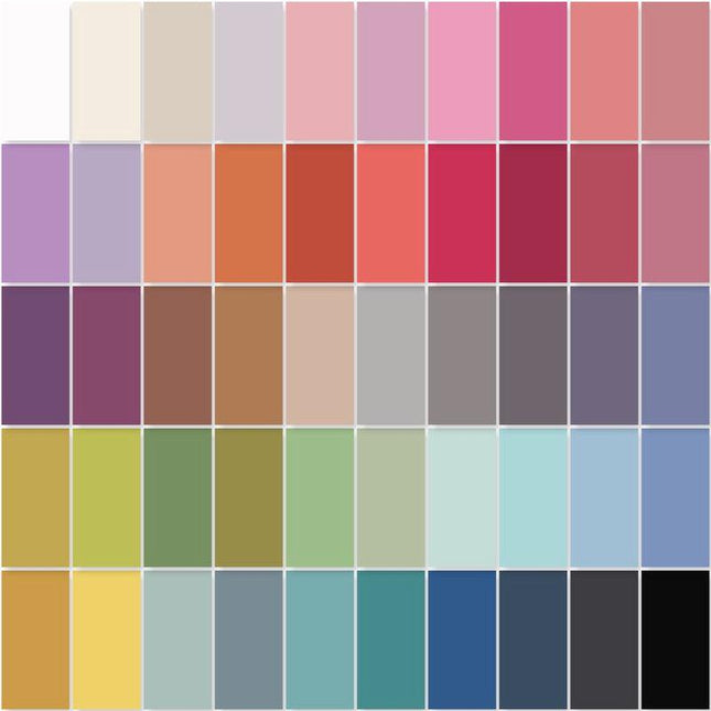 Tilda Solid Fabric | Complete Fat EIGHTHS Pack (50) - 300181