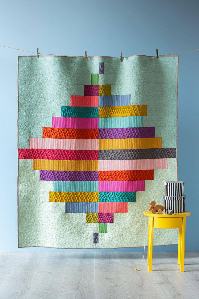 Tilda Spinning Top Quilt Kit - Cool -