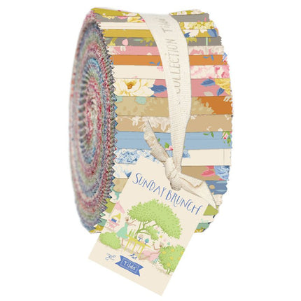 Tilda Sunday Brunch | 2.5'' Jelly Roll | PRE ORDER FEBRUARY - TD300231