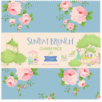 Tilda Sunday Brunch | 5'' Charm Pack | PRE ORDER FEBRUARY - TD300229