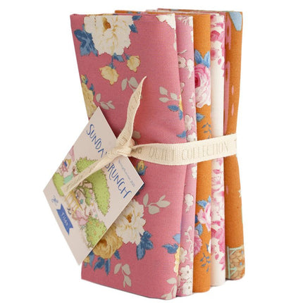 Tilda Sunday Brunch | METRE Pack | Pink / Ginger (5) | PRE ORDER FEBRUARY - TD300224 - 1