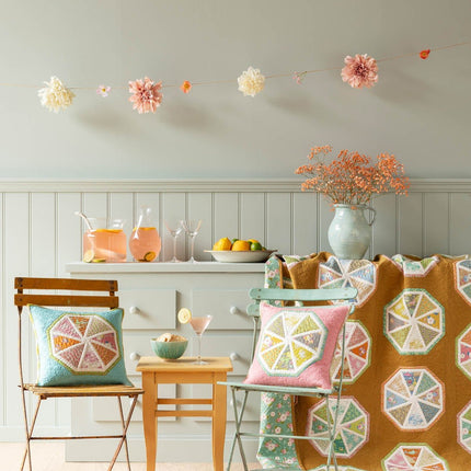 Tilda Sunday Brunch | Spiked Lemonade Quilt Kit | Mustard | PRE ORDER FEBRUARY - 