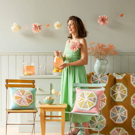 Tilda Sunday Brunch | Spiked Lemonade Quilt Kit | Mustard | PRE ORDER FEBRUARY - 