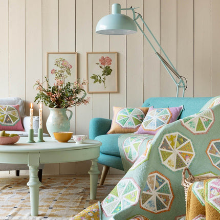 Tilda Sunday Brunch | Spiked Lemonade Quilt Kit | Sage | PRE ORDER FEBRUARY - 