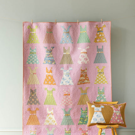 Tilda Sunday Brunch | Sunday Best Quilt Kit | Blush | PRE ORDER FEBRUARY - 