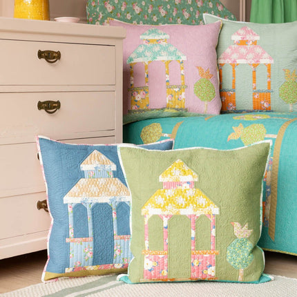 Tilda Sunday Brunch | Walk In The Park Pillow Kit | Prussian | PRE ORDER FEBRUARY - 