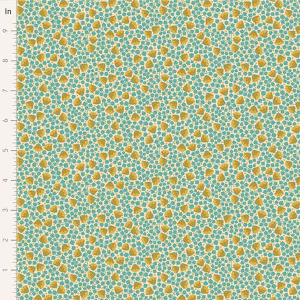 Tilda Wallflower | Bellflower | Teal PRE ORDER JUNE - TD110126
