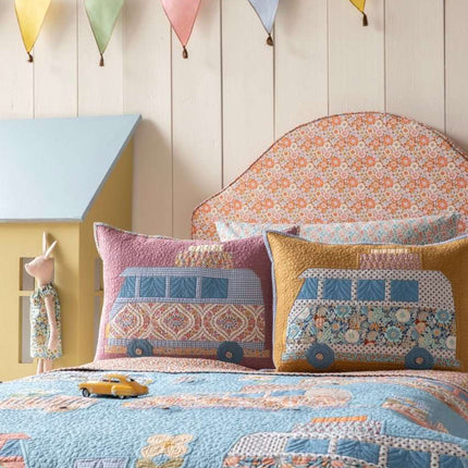 Tilda Wallflower | Campervan Pillow Kit | Mustard PRE ORDER JUNE - 