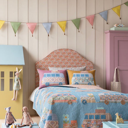 Tilda Wallflower | Campervan Quilt Kit | Petrol PRE ORDER JUNE - 