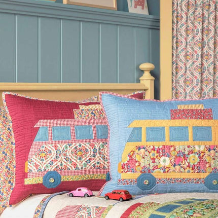 Tilda Wallflower | Campervan Quilt Kit | Putty White PRE ORDER JUNE - 
