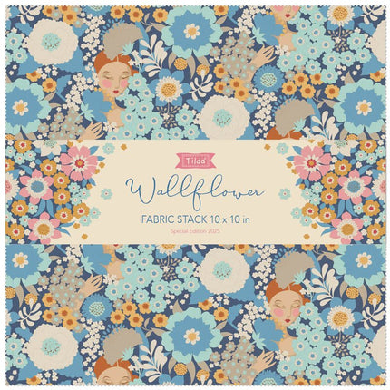 Tilda Wallflower Fabric | 10'' Layer Cake (40) PRE ORDER JUNE - TD300240