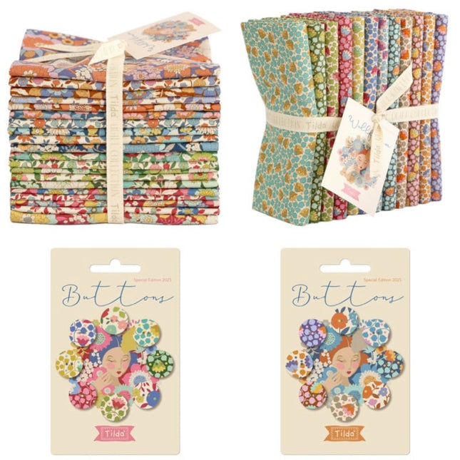 Tilda Wallflower | Fat Quarter Collection Pack (32) PRE ORDER JUNE - 
