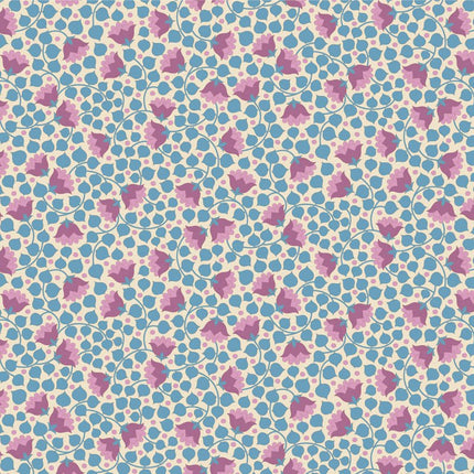 Tilda Wallflower | Fat Quarter Pack | Bellflower (12) PRE ORDER JUNE - TD300236