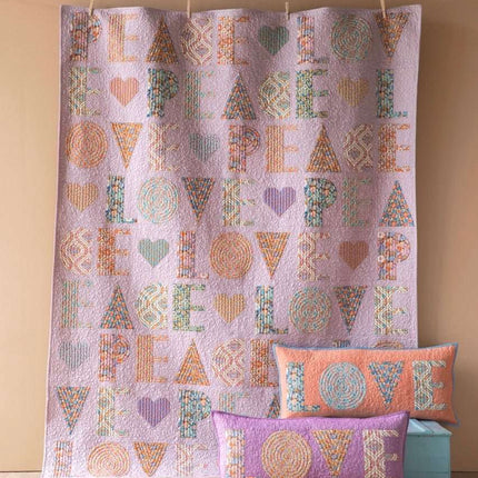 Tilda Wallflower | Love Pillow Kit | Plum PRE ORDER JUNE - 