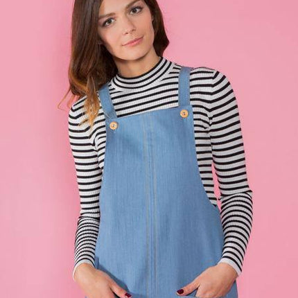 Tilly and the Buttons - Cleo Pinafore & Dungaree Dress - TATBCLEO