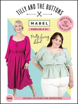 Tilly and the Buttons - Mable Blouse & Dress - Mabel