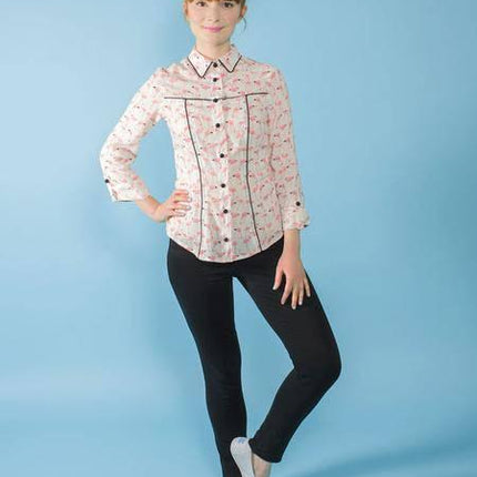 Tilly and the Buttons - Rosa shirt & shirt dress - TATBROSEA