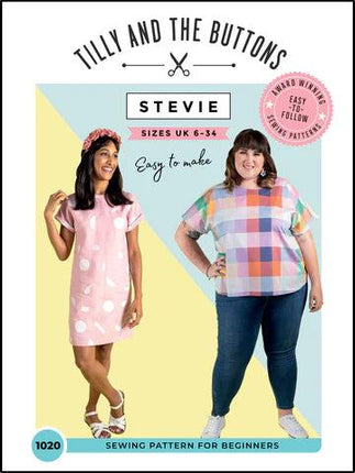 Tilly and the Buttons - Stevie top and dress - TATBSTEVIE