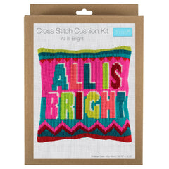 Trimits | Cross Stitch Tapestry Kit | Cushion | All Is Bright - GCS74