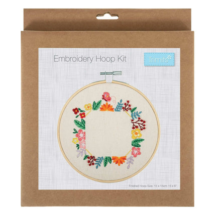 Trimits | Embroidery Kit | Floral Photo Frame - TCK076