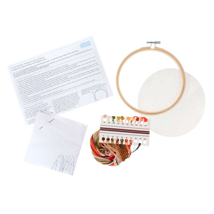 Trimits | Embroidery Kit | Toadstool Squirrel - TCK078
