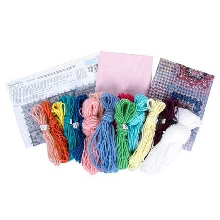 Trimits | Half Stitch Tapestry Kit | Cushion | Crochet - GCS160