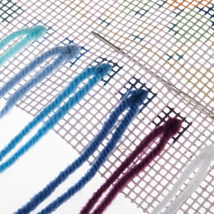 Trimits | Half Stitch Tapestry Kit | Cushion | Crochet - GCS160