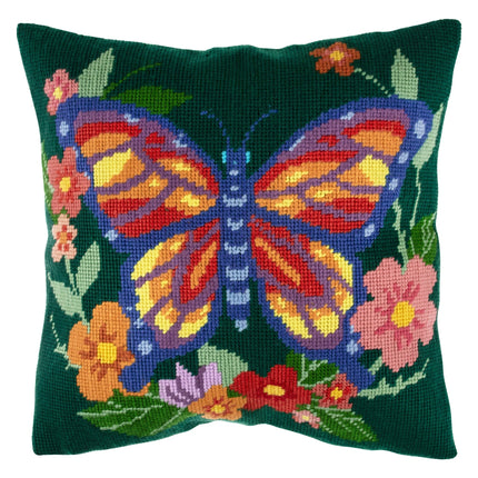 Trimits | Half Stitch Tapestry Kit | Cushion | Flutterby - GCS159