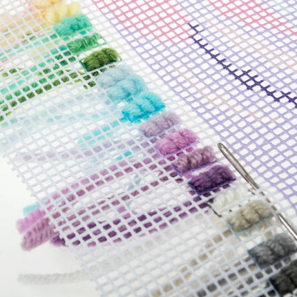 Trimits | Half Stitch Tapestry Kit | Cushion | Unicorn - GCS85