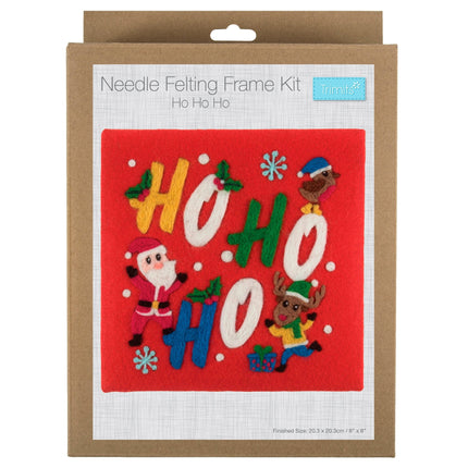 Trimits | Needle Felting Frame Kit | Ho Ho Ho - TCK032